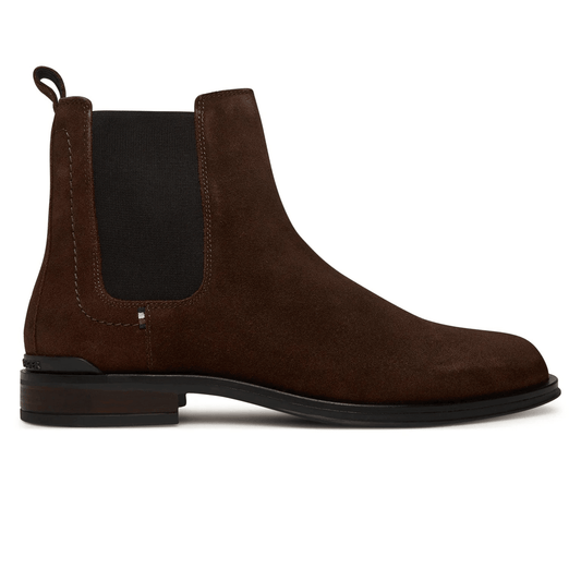 stivaletti chelsea marroni Tommy Hilfiger 137M4D00V100 in suede con dettagli eleganti e comodi per un look versatile.