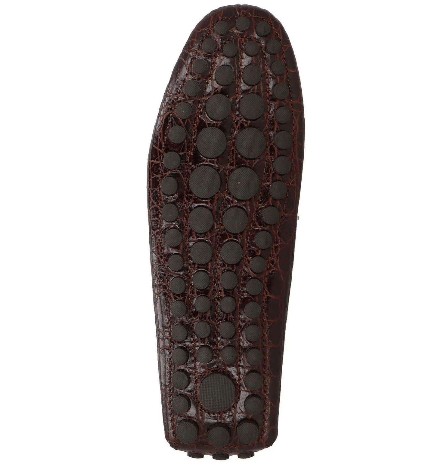ROBERTO CAVALLI Car Shoes in Pelle Stampa Coccodrillo
