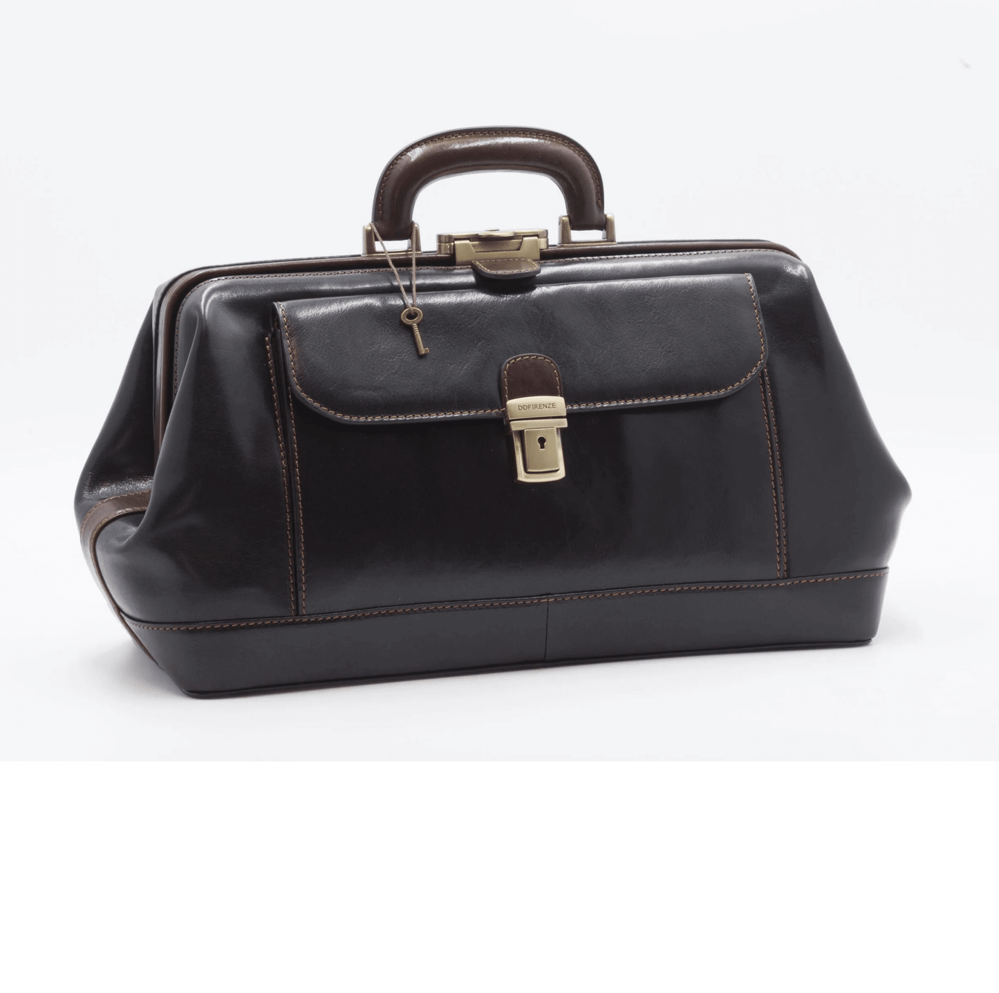 Borsa Medico 240D9D01F100 in vero cuoio Toscano, elegante e pratica, perfetta per medici e veterinari.
