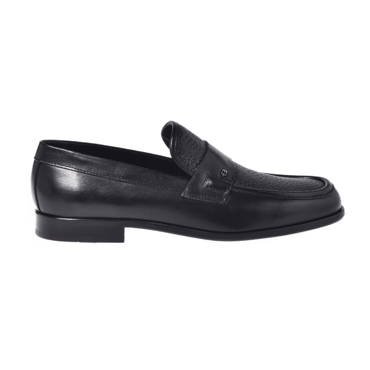 Mocassini uomo pelle Baldinini eleganti in autentica pelle italiana maronne, stile classico e comfort superiore.