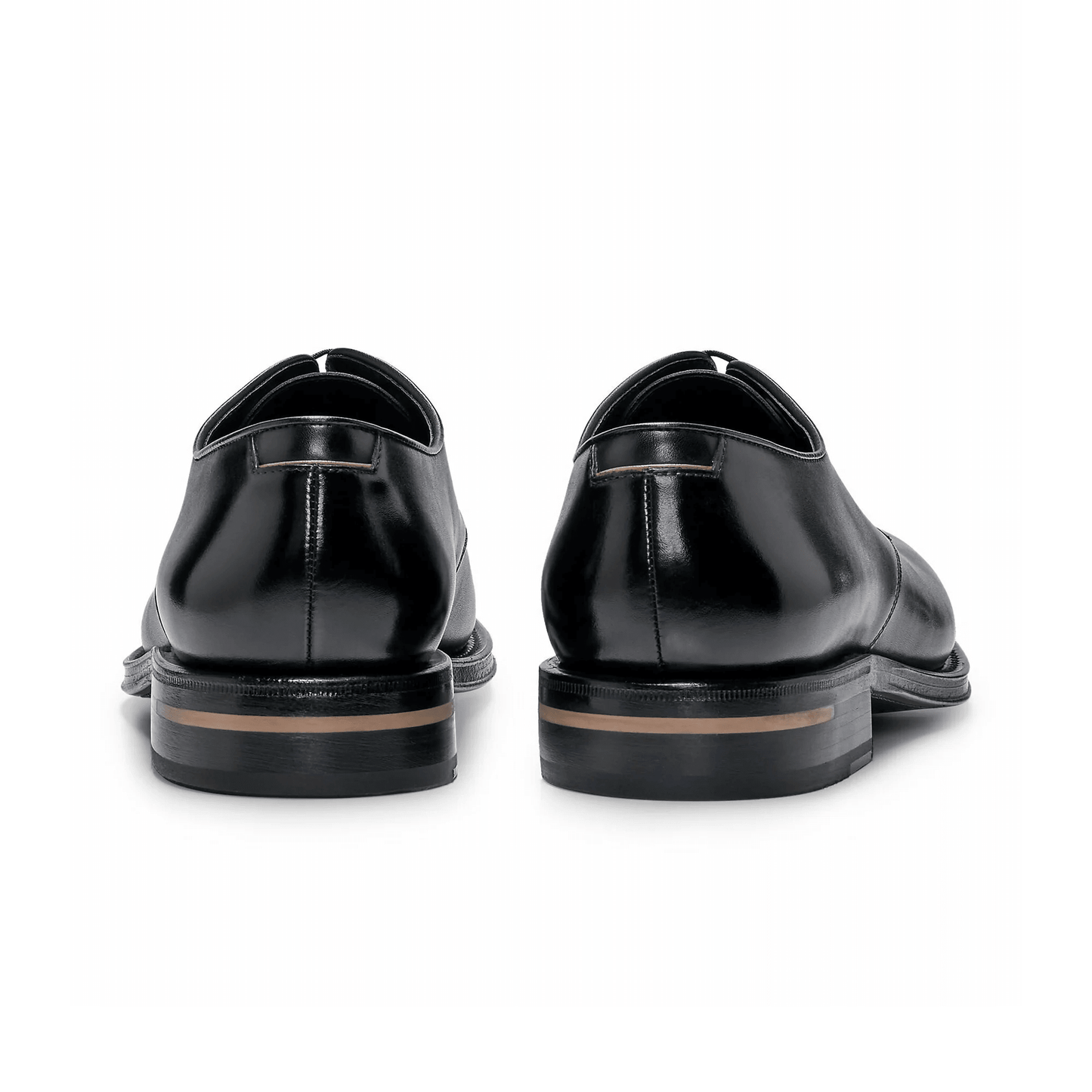 Scarpe derby pregiata pelle italiana 750Z2L00D100 in pelle di vitello brunita, soletta imbottita per comfort ed eleganza.