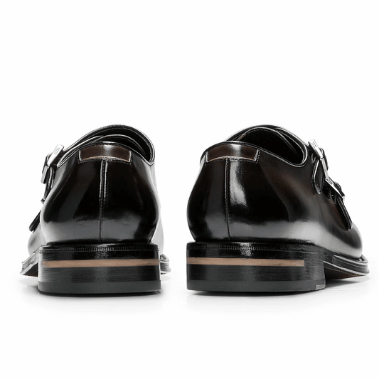 Fibbie marrone in pelle di vitello 750Z7L00L100