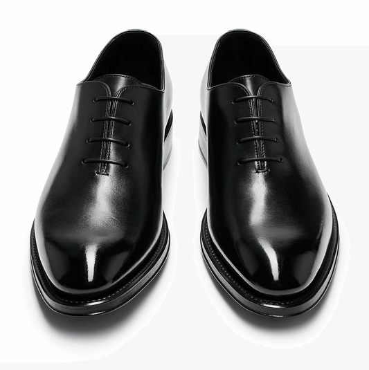Stringate pelle di vitello made in Italy 800Z1L00D100, eleganti scarpe nere in pelle lucida per un look sofisticato.