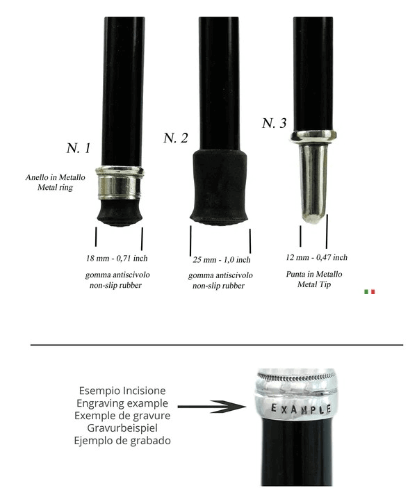 Bastone da passeggio Bird Print 80M50Z04N50 un regalo di classe per anziani