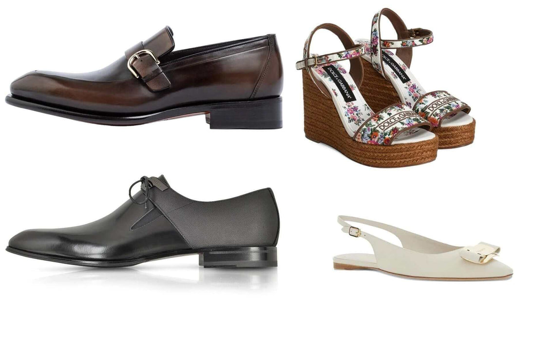 Tendenze scarpe lusso uomo 2026: eleganti mocassini e sandali alla moda per uomo.