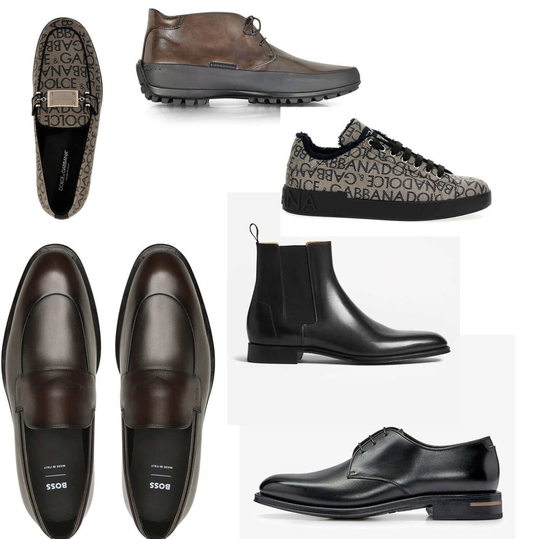 Migliori scarpe italiane uomo in diverse stili e materiali, tra cui eleganti e casual.
