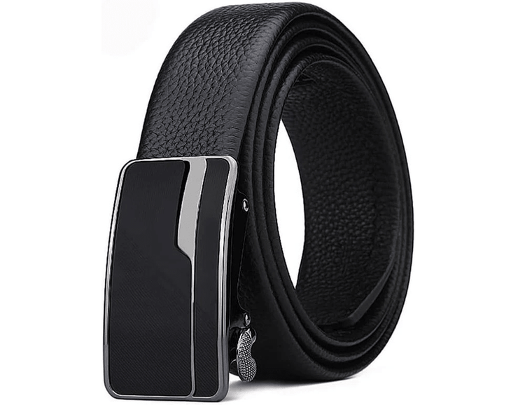 Elegant brown leather belt featured in the Pellerie elegant accessories collection.