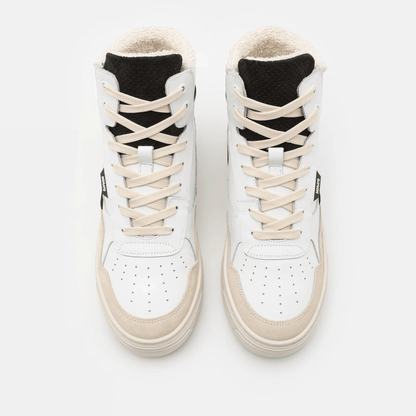 Sneakers in pelle di vitello 119Z5L00L100 con suola sintetica e imbottitura interna.