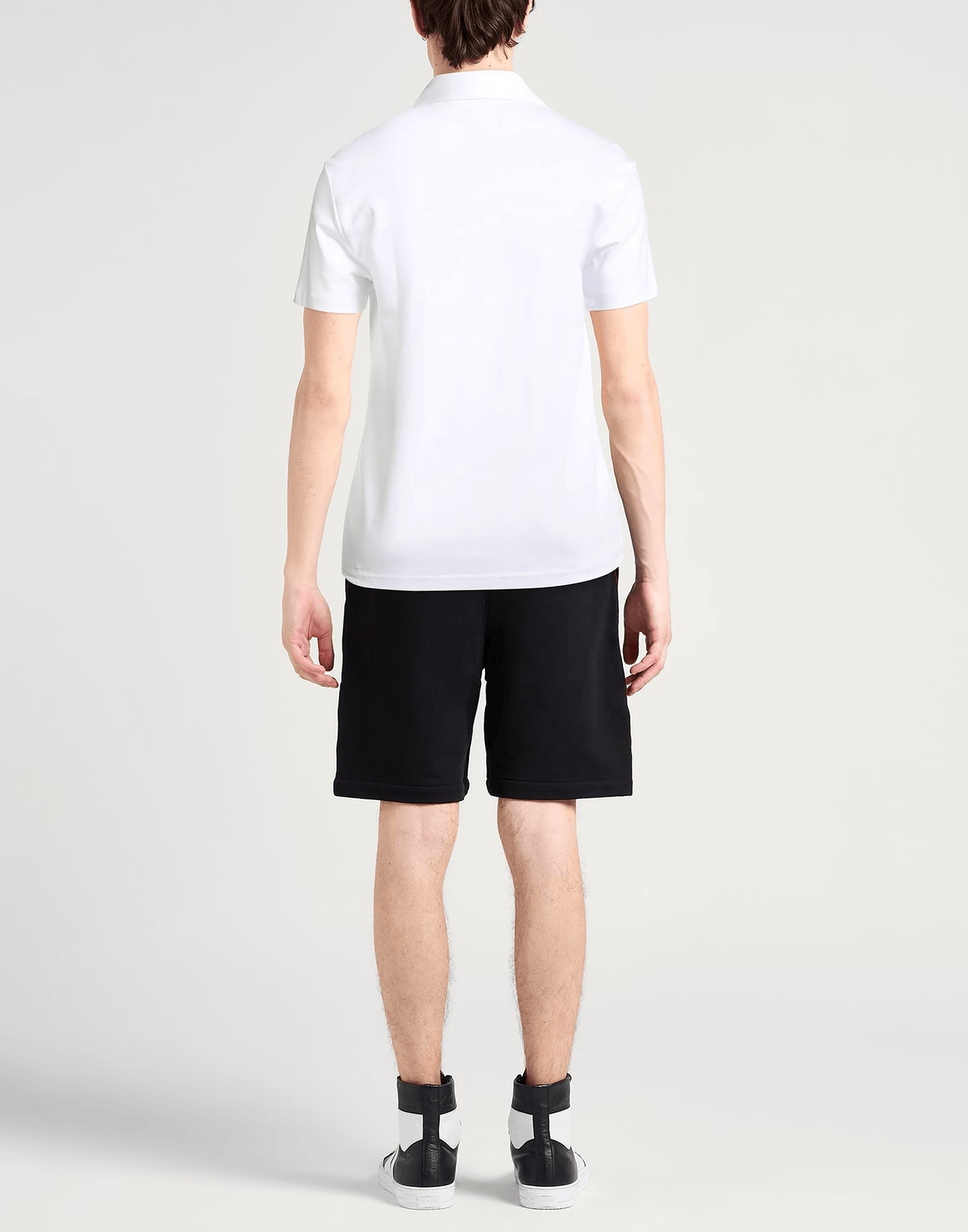 Versace T-shirt Jersey Bianco con stampa logo e design iconico in morbido jersey.