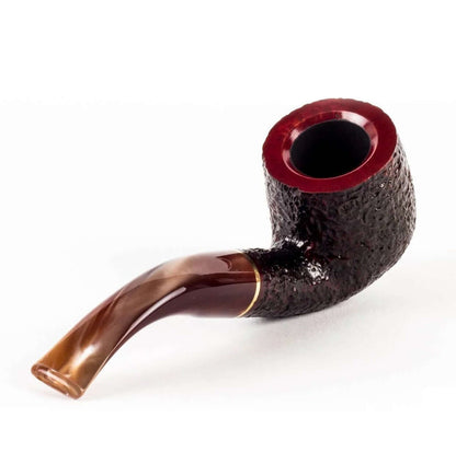 Pipe 130S70V02N100 rustic finishing/brown mouthpiece