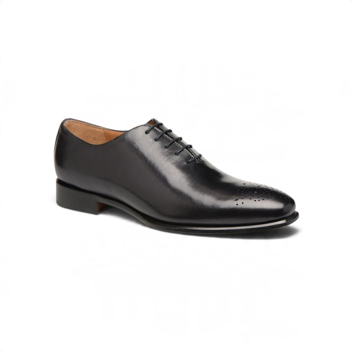 Marvin&Co Luxe Scarpe Stringate Uomo in Pelle Nera Lucida
