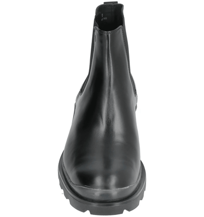 Tod's Stivaletti Chelsea in pelle lucida nera, unione di eleganza e comfort quotidiano.