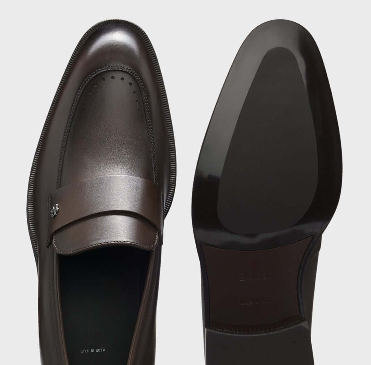 Mocassini in Pelle Lucida nera — Esclusiva Collection CMI, eleganti e confortevoli, realizzati in Italia.