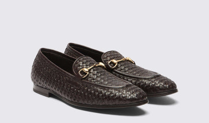 Loafers (Brown Braided) 350S3C02R100 