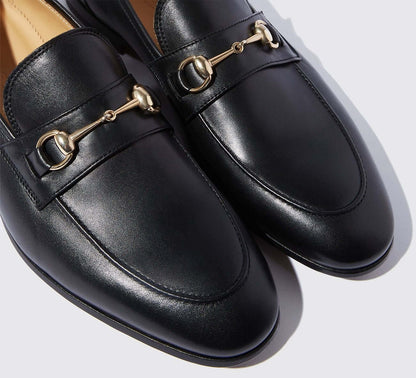 Moccasins (Smooth Black) 350S3C02R100 