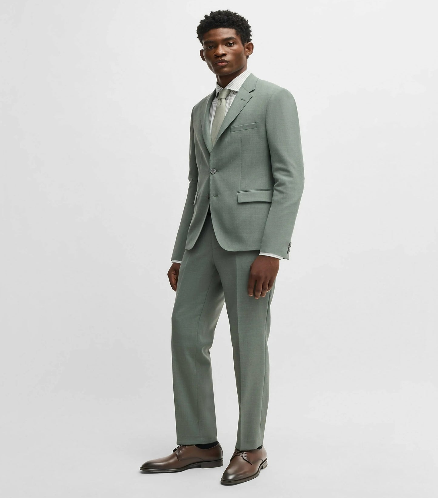Derby in Pelle Marrone Scuro — Esclusiva Collection CMI