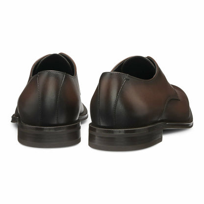 Derby in Pelle Marrone Scuro — Esclusiva Collection CMI