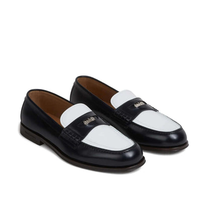 DSQUARED2 Mocassini in Pelle Nera