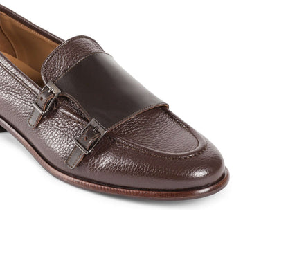 Black-Blue Loafers 400R3B03T100