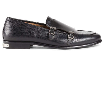 Black-Blue Loafers 400R3B03T100