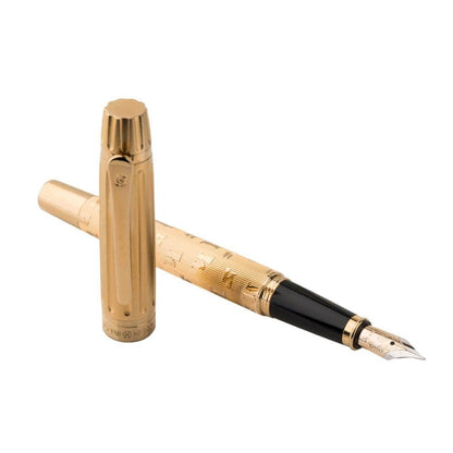 Penna da regalo in oro 12 carati 230M80Z00N100 con punta fine e durevole per scrivere.