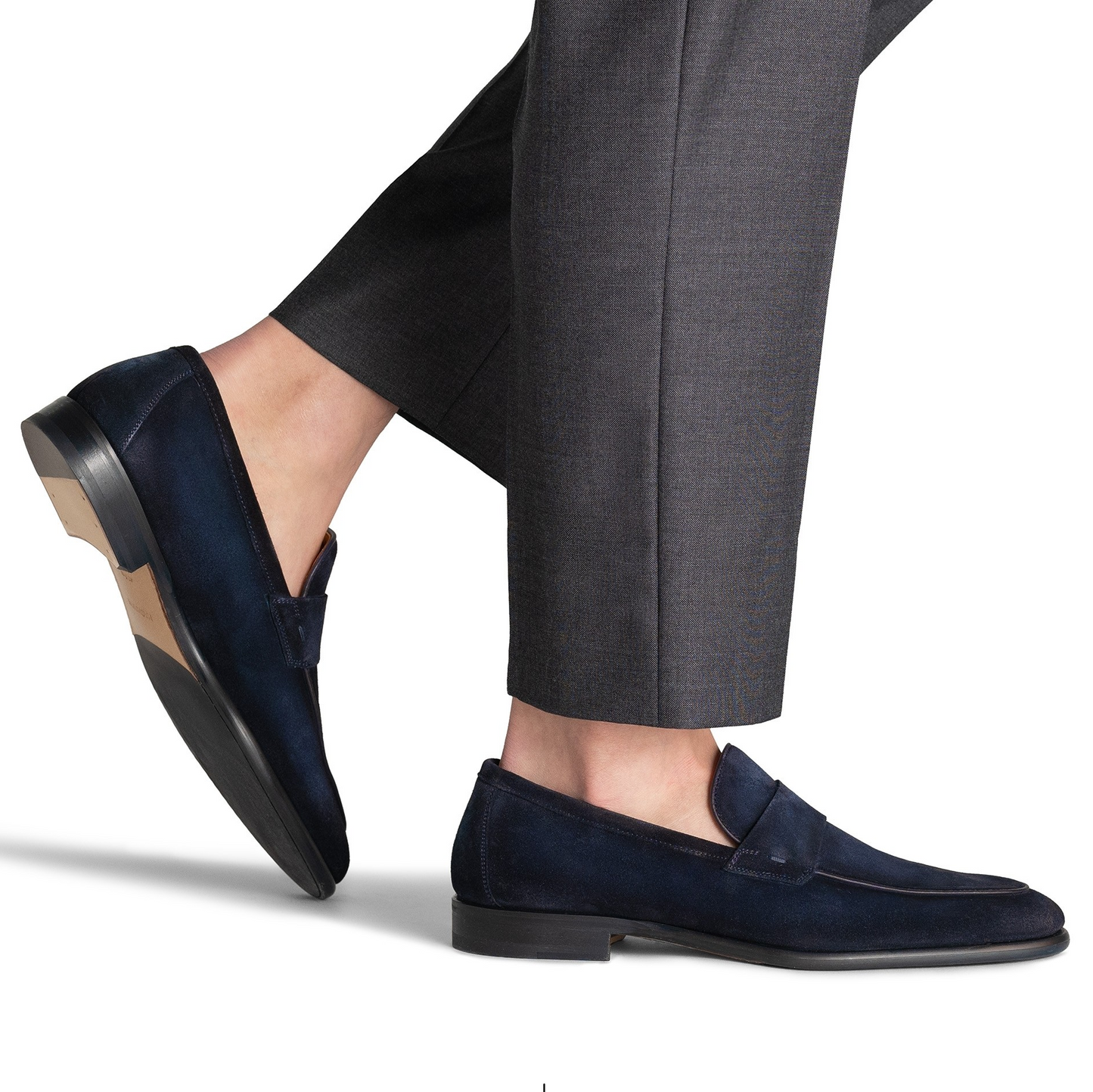 Mocassini Blu di lusso 530M3G08N100