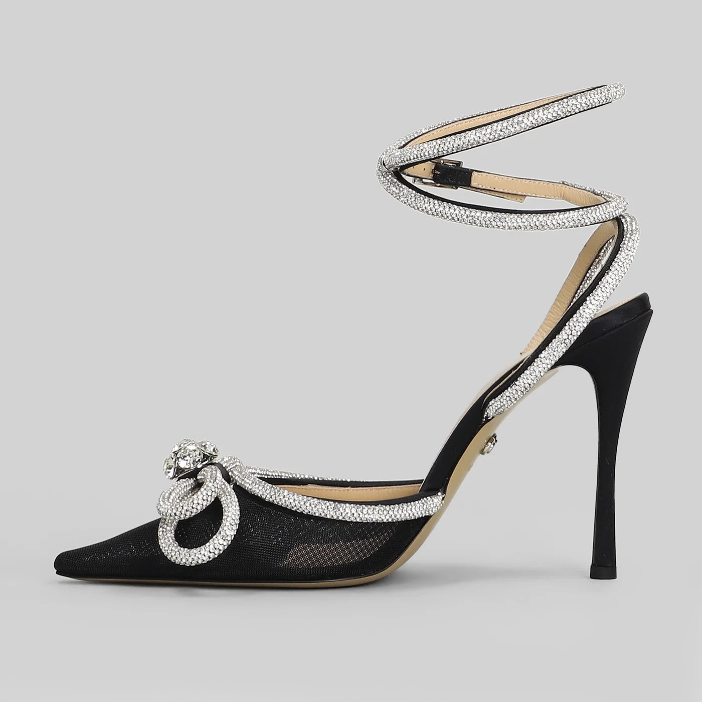Décolleté in Poliammide con Strass e Tacco 11 cm — Collection CMI