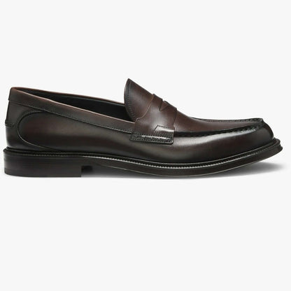 Mocassini Penny Loafer in Pelle Dark Brown — Esclusiva Collection CMI
