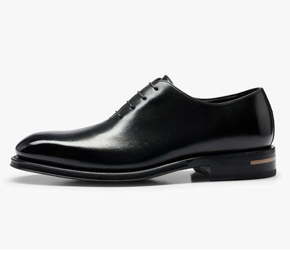 Stringate pelle di vitello made in Italy 800Z1L00D100, scarpe eleganti nere in pelle lucida.