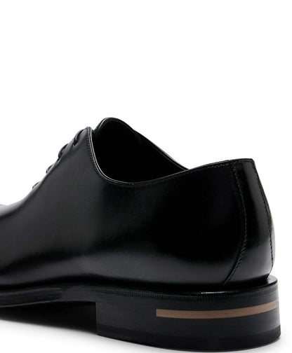 Stringate pelle di vitello made in Italy 800Z1L00D100, scarpa in pelle lucida con suola in pelle.
