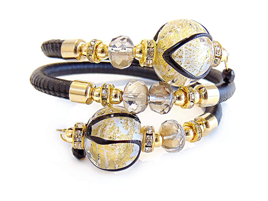 Bracciali 70M40Z02N200 (Nero/Oro)