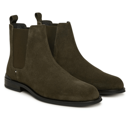 Stivaletti Chelsea Tommy Hilfiger grigi 137M4D00V100 con design elegante e versatile, ideali per ogni occasione.