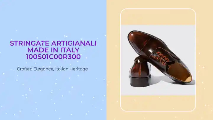 stringate artigianali made in Italy 100S01C00R300 by@Outfy