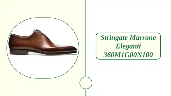 stringate marrone eleganti 360M1G00N100 by@Outfy