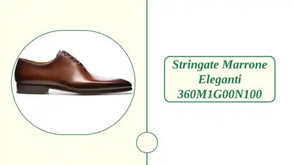 stringate marrone eleganti 360M1G00N100 by@Outfy