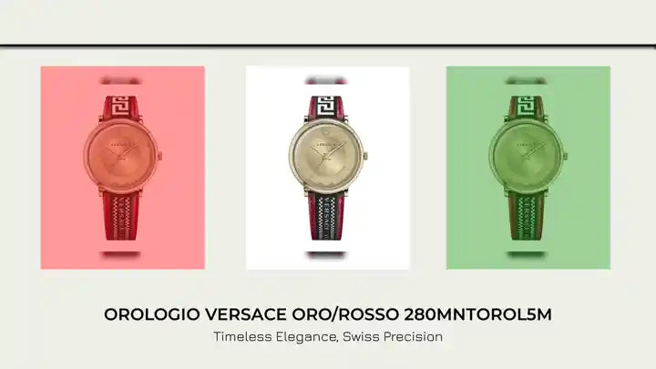 Orologio Versace Oro/Rosso 280MNTOROL5M by@Outfy