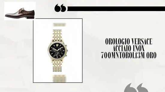Orologio Versace Acciaio Inox 700MNTOROL13M Oro by@Outfy