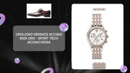 Orologio Versace acciaio inox oro - Sport Tech Acciaio Rosa by@Outfy