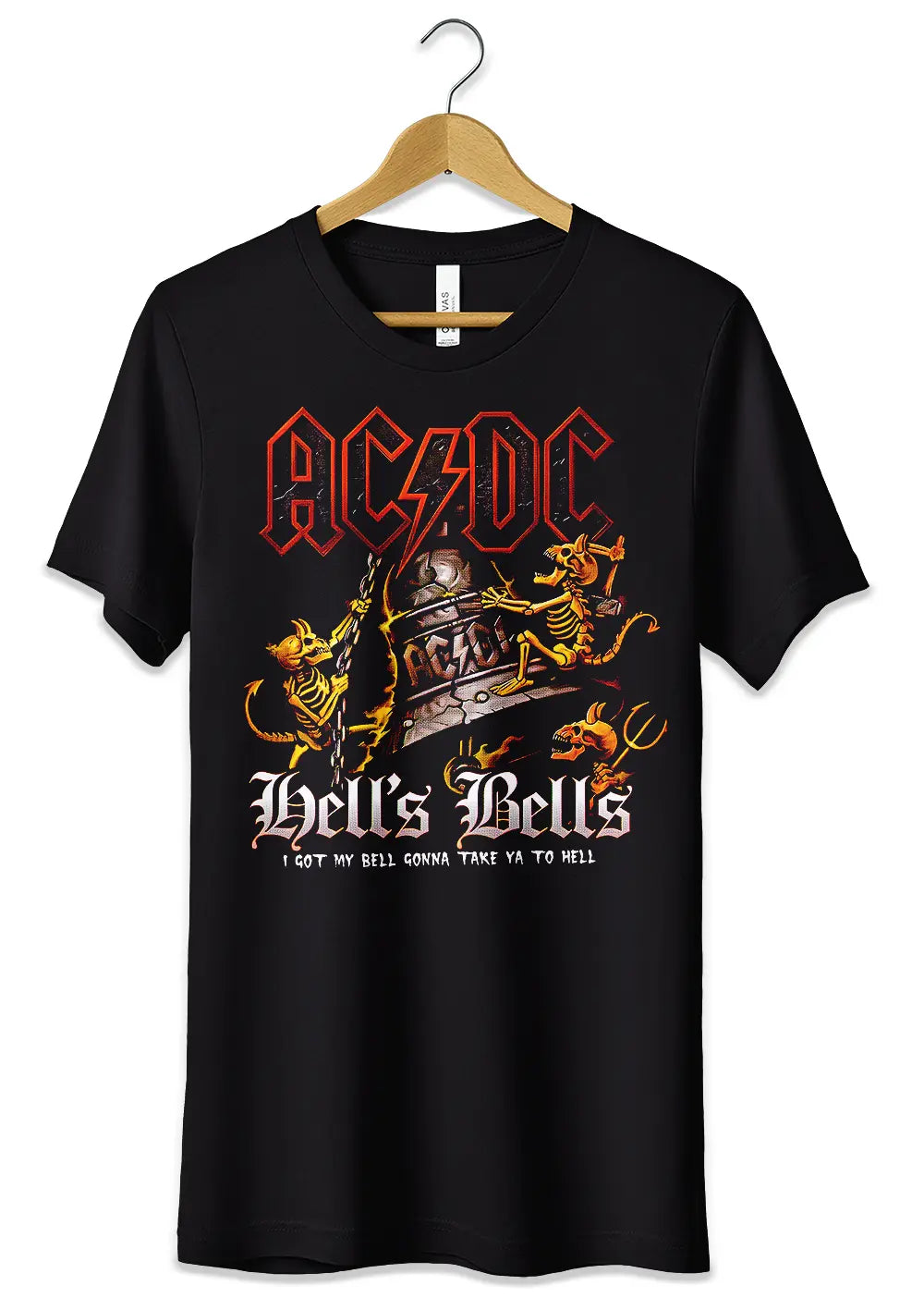 T-Shirt Maglietta AC/DC Band Icona Rock