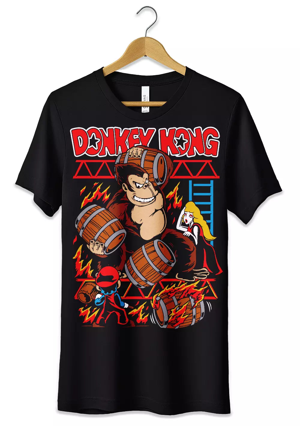 T-Shirt Maglietta Videogames Donkey Kong