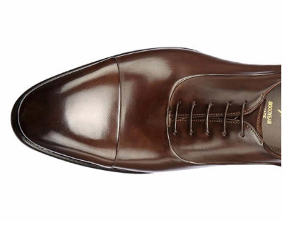 Stringate eleganti nere STN-STR002, scarpe in vernice nera, eleganza formale italiana.